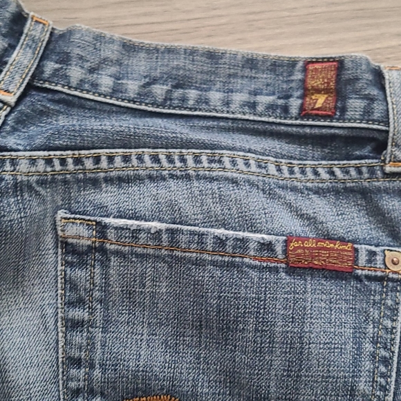 7 for all ManKind Jeans W30 L34 - Picture 3 of 4